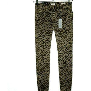 New Buffalo David Bitton Sz 26 Wild Child Leopard